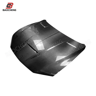 MSY STYLE DRY CARBON FIBER HOOD for MASERATI LE VANTE MANSORY HIGH QUALITY CAR ENGINE BONNET COVER CAR ACCESSORIES AUTO PARTS