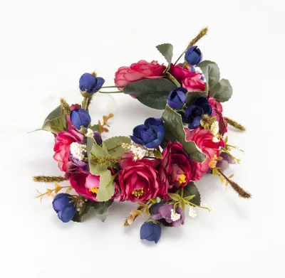 Artificial Rose Flower Crown Decorative