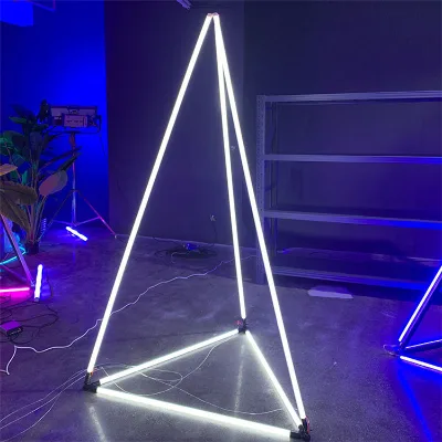 2023 Minimalist square 360 Degrees of Light Custom Shaped LED Tube Light