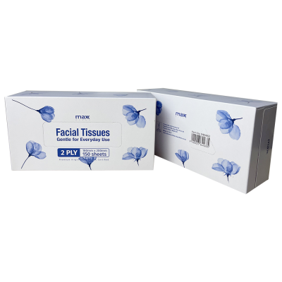 Cheap Rushed Factory Direct Wholesale export tissue paper 2ply custom facial tissue