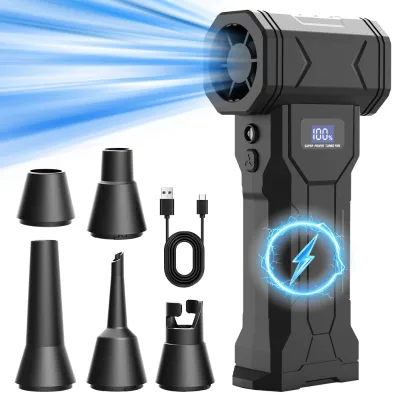 BSCI ISO CE ROHS FCC High Speed Brushless Car Vacuum Cleaner 90000RPM Cleanroom Production Electric air duster