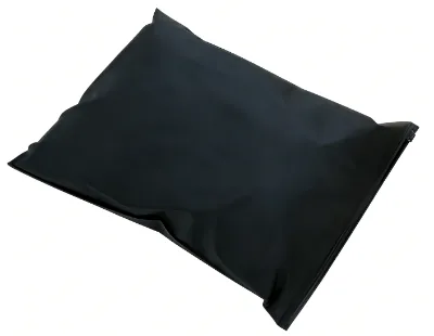 Logo Printing Zipper Lock Clothing Bag Black Matte Multiple Size Packaging Bags for Clothes