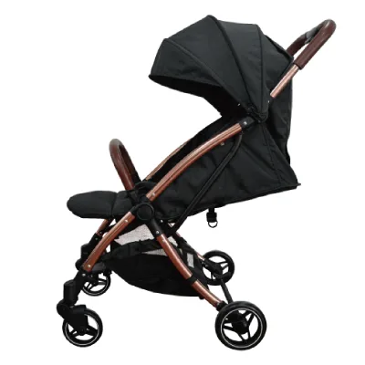 High Landscape Easy Folding Steel Baby Stroller for 3 Years Old Foldable Travel System