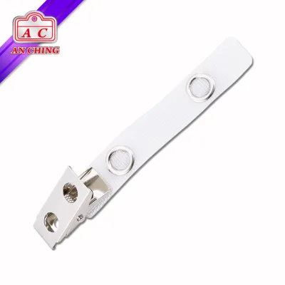 Reinforced Strap Spring Badge Clip Name Tag Id Clip
