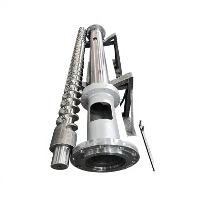 ALVEN 38CrMoAlA HV850 PP PE EPS Plastic Recycling Pelletizing Granulation Single Screw Barrel Large Deep-Flight Feeding Zone