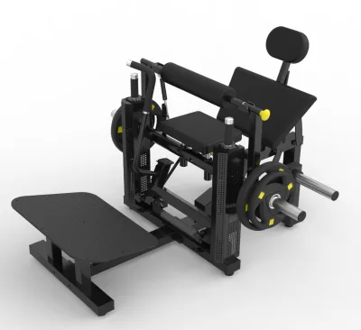 Commercial Plate Loaded Glute Drive Machine Professional Squat Lunge Strength Equipment for Gym Fitness