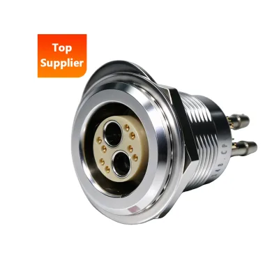 BEXKOM OEM ODM 2*airs+8*signals Waterproof Connector IP50~IP68 Brass Chrome 450~2100V for Solar Inverter Energy Storage Battery