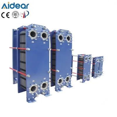Stainless Steel Gasket Plate Heat Exchanger for Swimming Pool Water Heating with Heat Pump and Solar Thermal System