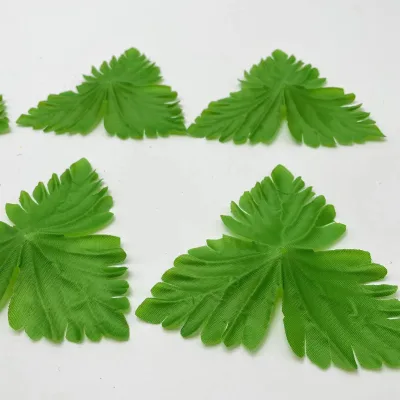 Wedding Birthday Party Artificial Leaves Beach Decoration Hibiscus Artificial Leaves for Decoration Flower