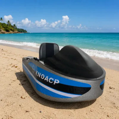 High-performance Electric Jet Kart Ideal for Beach Rentals and Water Park 15 kW Lithium-ion Battery-powered Single-rider Jet Ski