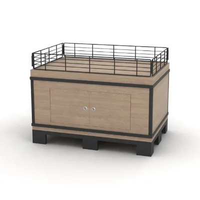 2022 Hot Sale Supermarket Equipment Retail Display Supermarket Promotion Desk Table Stand