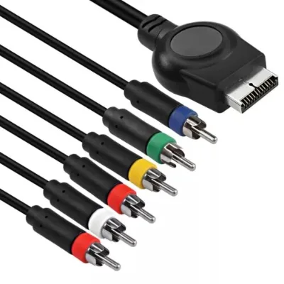 6ft HD 1080p Wire 1.8m AV Cable for PS3 for PS2 Premium Component AV Cable
