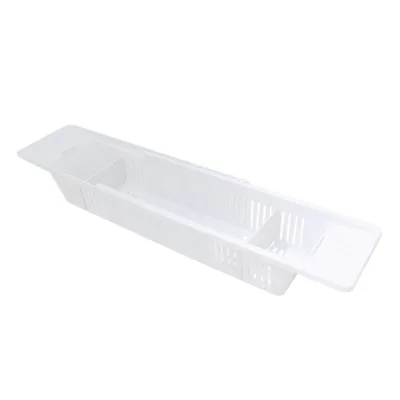 2021 Baby Kids Bath Bathtub Toy Storage Organizer and Bathtub Adjustable Storage Basket Holder Kitchen Bathroom Accessories