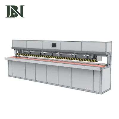 Single-sided PVC rubber strip windproof curtain automatic Welding Pocket Equipment