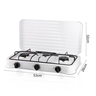 Good Quality and Durable Three-head Simple European Gas Stove