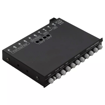 7 Band Equalizer Graphic Equalization Per Amplifier with Frequency Subwoofer
