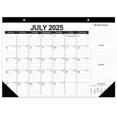 Factory Hot 26 Years 18 Months English Wall-Mounted Printing Calendar