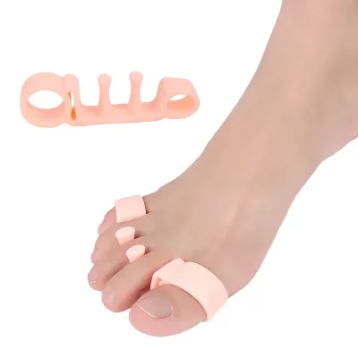 Brand New 5 Holes Silicone Orthopedic Bunion Corrector Gel Toe Stretcher Separator Hallux Valgus Protector Spacer