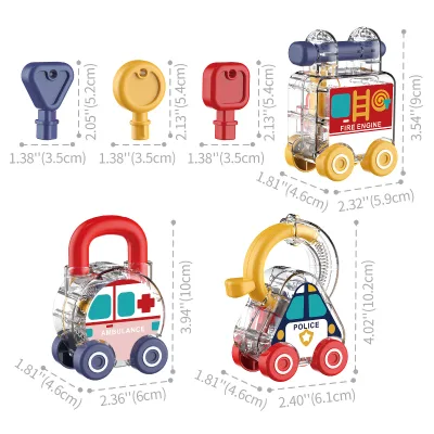 2024 Children Educational Toys Set for Toddlers Children Toys Educational Learning Paired Unlocking Lock Key Toys