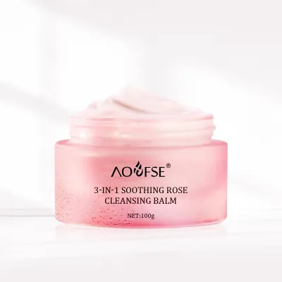 Private Label Eye Lip Makeup Removing Cream Face Deep Cleanser Makeup Remover Cleansing Balm