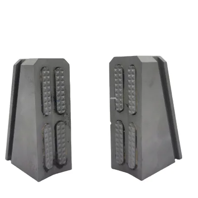 Tungsten Carbide Gripper Tipped Chuck Jaws in Work Holding