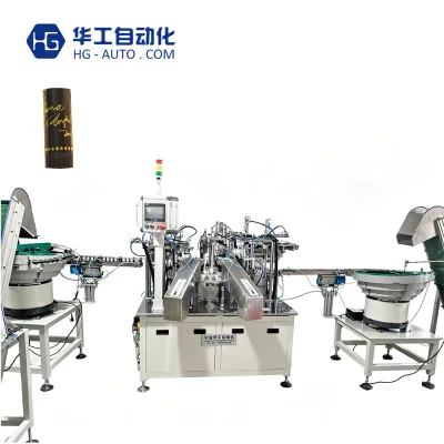 High Speed Full Automatic Confetti Cannon Base Assembly Machine for Professional Event Supply Manufacturing Integration