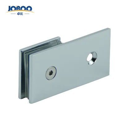 Modern Design Brass Waterproof Durable Bathroom Shower Glass Clamp Door Pivot Hardware Accessories Wall-Mounted 3-Year Warranty