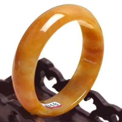 Modern Fashion Natural Bangle Jade Bracelet and Huang Longyu Bangle