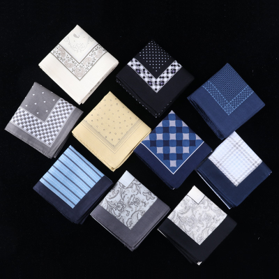 square High Class Combed Cotton Men Handkerchief