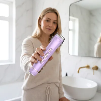 Professional Bikini Hair Trimmer Cordless Rechargeable Electric Hair Trimmer Waterproof Body Hair Trimmer Intimate Hair Trimmer