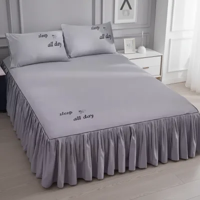 20cm 40cm 45cm Drop Hotel Bed Skirt Anti-wrinkle Fade Resistant