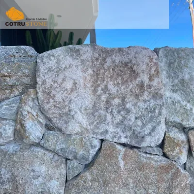COTRUSTONE CTS Traditional Durable Natural Stone Rock Face Wall Cladding Machine-Cut Surface Building Stone for Landscape Garden