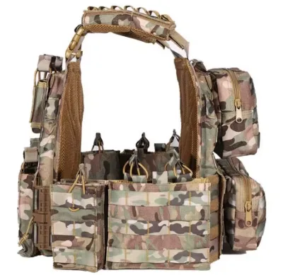 Tactical Protective Vest with MOLLE System for VPAM/GOST/N-I-J Standard Soft Panel and Hard Panel