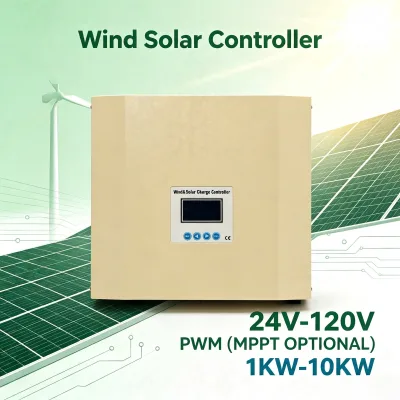 1000W-10KW / 1KVA-10KVA Hybrid Charge Controller with Built-in Unloading Resistor 24V 48V 96V 120V PWM System