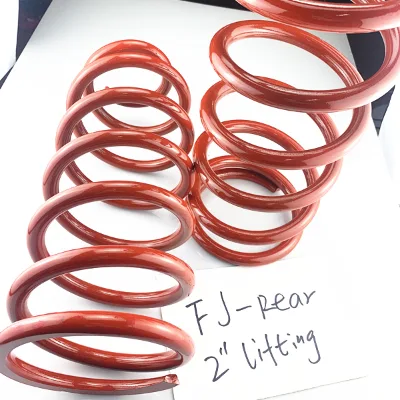 4x4 Offroad Shock Absorber Accessories Rear Springs 2" Lifting Coil Springs for FJ Cruiser