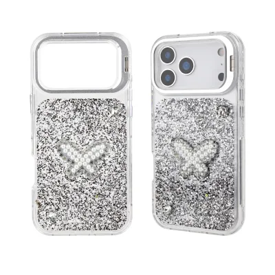 OEM Clear Phone Case with Stand Shockproof Waterproof Back Cover for Samsung