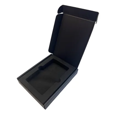 Unique Design Corrugated Mailer Shipping Packaging Box Custom Logo Printed Paper Gift Box Foam Inside Recyclable Mailing Box