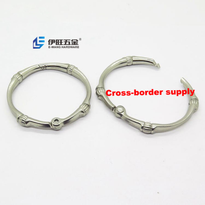 YIWANG Factory Wholesale 48mm Metal Book Ring Collection Ring Loose Leaf Binder Ring