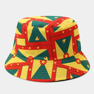 All Print World Football Cup Reversible Sun Bucket Hat for Adults-Durable Cotton+Polyester All Seasons