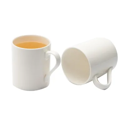 Daily Life Using White Porcelain Bone China Mug Quality Product Quality Service Ceramic Mug Manufacture