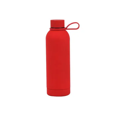 Wholesale Stainless Steel Insulated Sports Bottle Carry Ring Laser Logo-6-12 Hours Thermal Insulation Eco-Friendly Multi Color