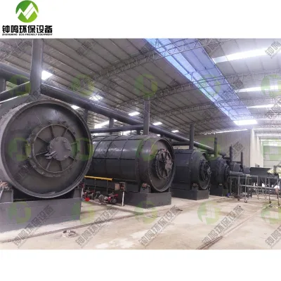 New Design Waste Rubber Pyrolysis Furnace Machine Recycling Tire Plant