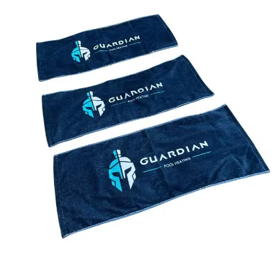 100pcs MOQ Custom Logo 100% Cotton Velour Rally Towels Printed Sports Pattern Spirit Advertising Fitness Branded Hand Gym Towels