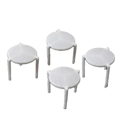 White Plastic Pizza Rack,Disposable Food Grade Plastic Pizza Saver Disposable Plastic Tableware