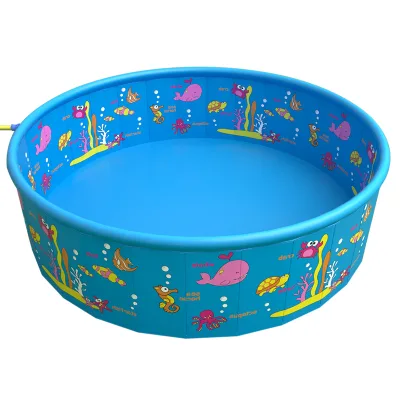 Collapsable Dog Pet Pool Bathing Tub Spray Water Kiddie Ice Bath Pool Homely Ball Pool