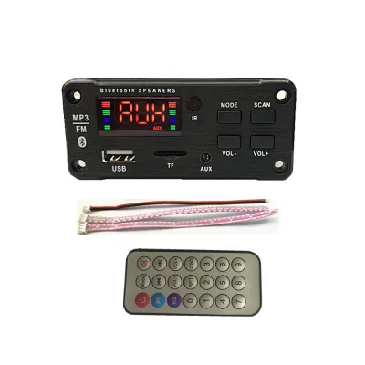 JK6893 Hot Sale Usb Tf Fm Radio bluetooth MP3 Decoder Board with Big Dancing Screen