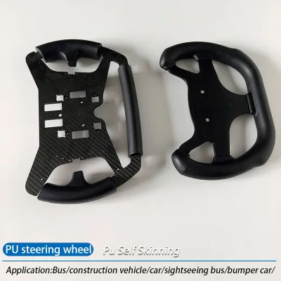 Customized Self Skinning Injection Molded PU Foam Steering Wheel for Various Car Models Fire Resistant Anti-Aging Can Be Covered