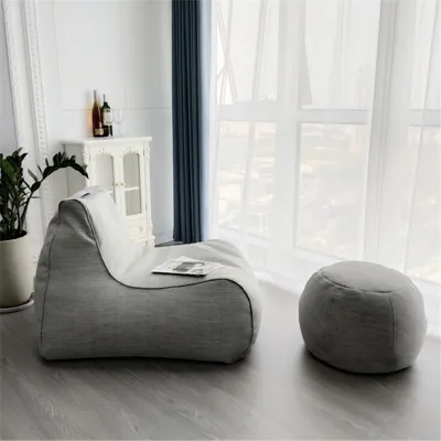 Hot Sell Comfortable Olefin Bean Bag for Living Room Outdoor Chair Bean Bag Bed Luxurious and Comfortable Bean Bag Chair