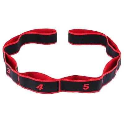 Gym Fitness Elastic Band Yoga Pilates Strap Sports Pull Lines 100% Polyester 4x90cm