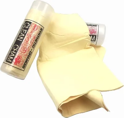 Auto Cleaning Chamois PVA Plain Eco-Friendly High-Absorbent Shammy Cloth for Car Drying Wet/Dry Use